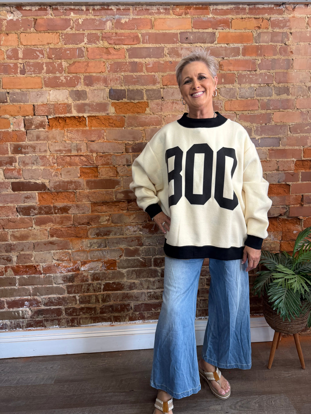 Reversible BOO MockNeck