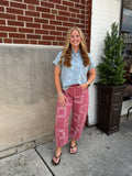 Denim Star Collared Shirt