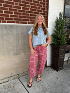 Denim Star Collared Shirt