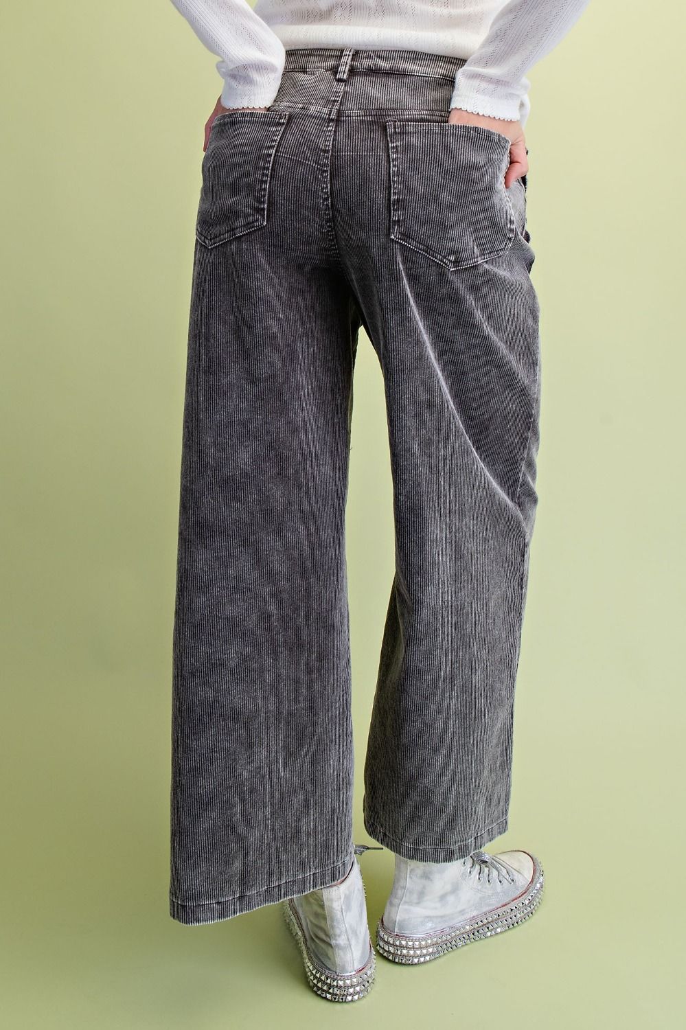 Ash Washed Corduroy Pant