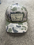 Feathers in Flight Green Camo Hat