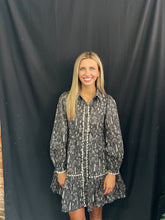 Load image into Gallery viewer, Ash grey long sleeve dress
