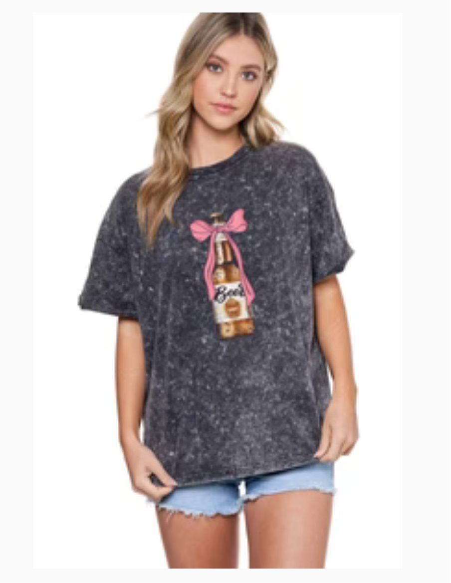 Bow Beer Puff Tee
