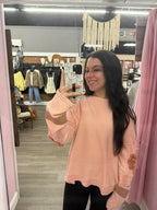 Rose Pink Patchwork Top