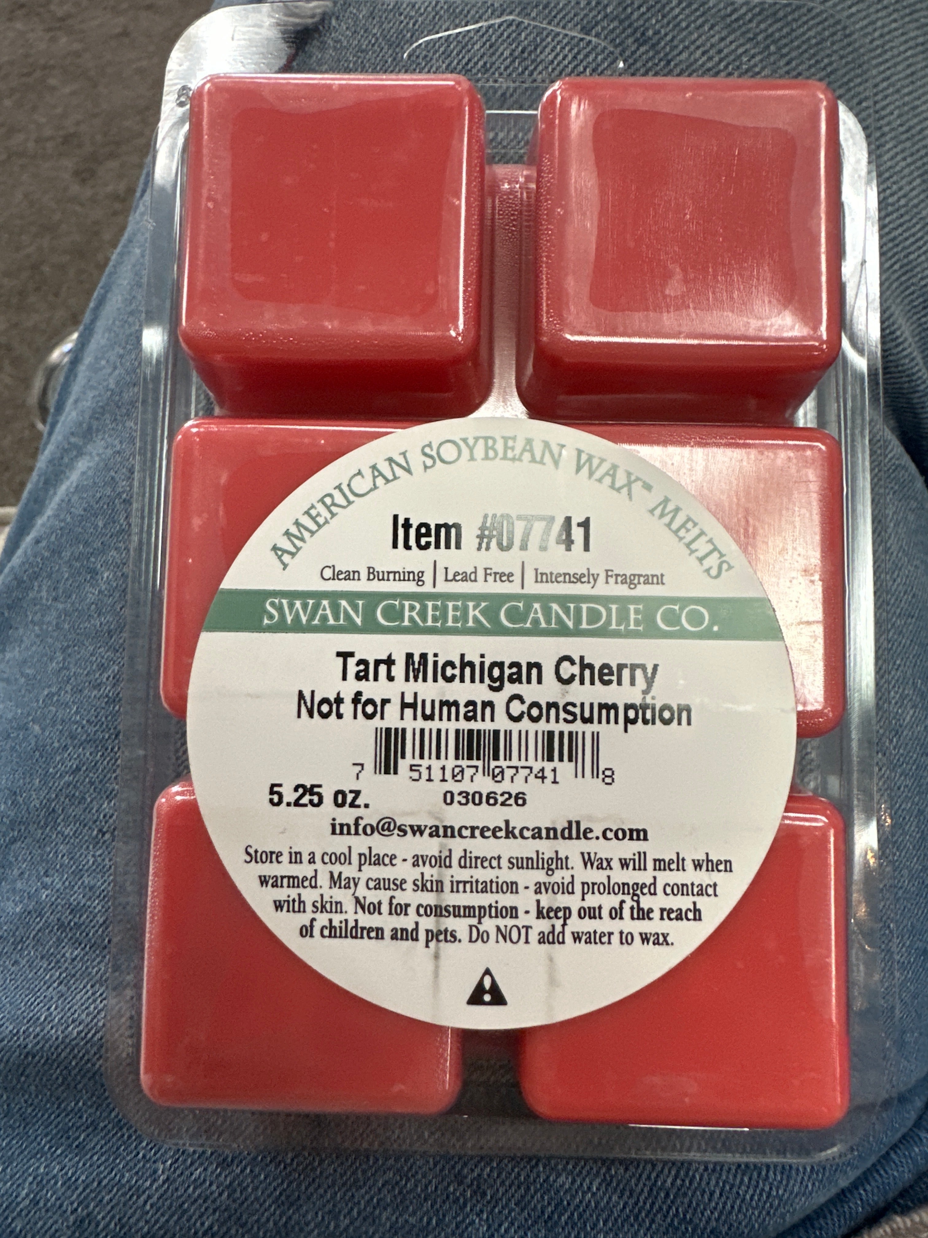Tart Michigan Cherry-Wax Melt