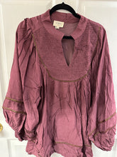 Load image into Gallery viewer, Curvy Boho Peasant Blouse
