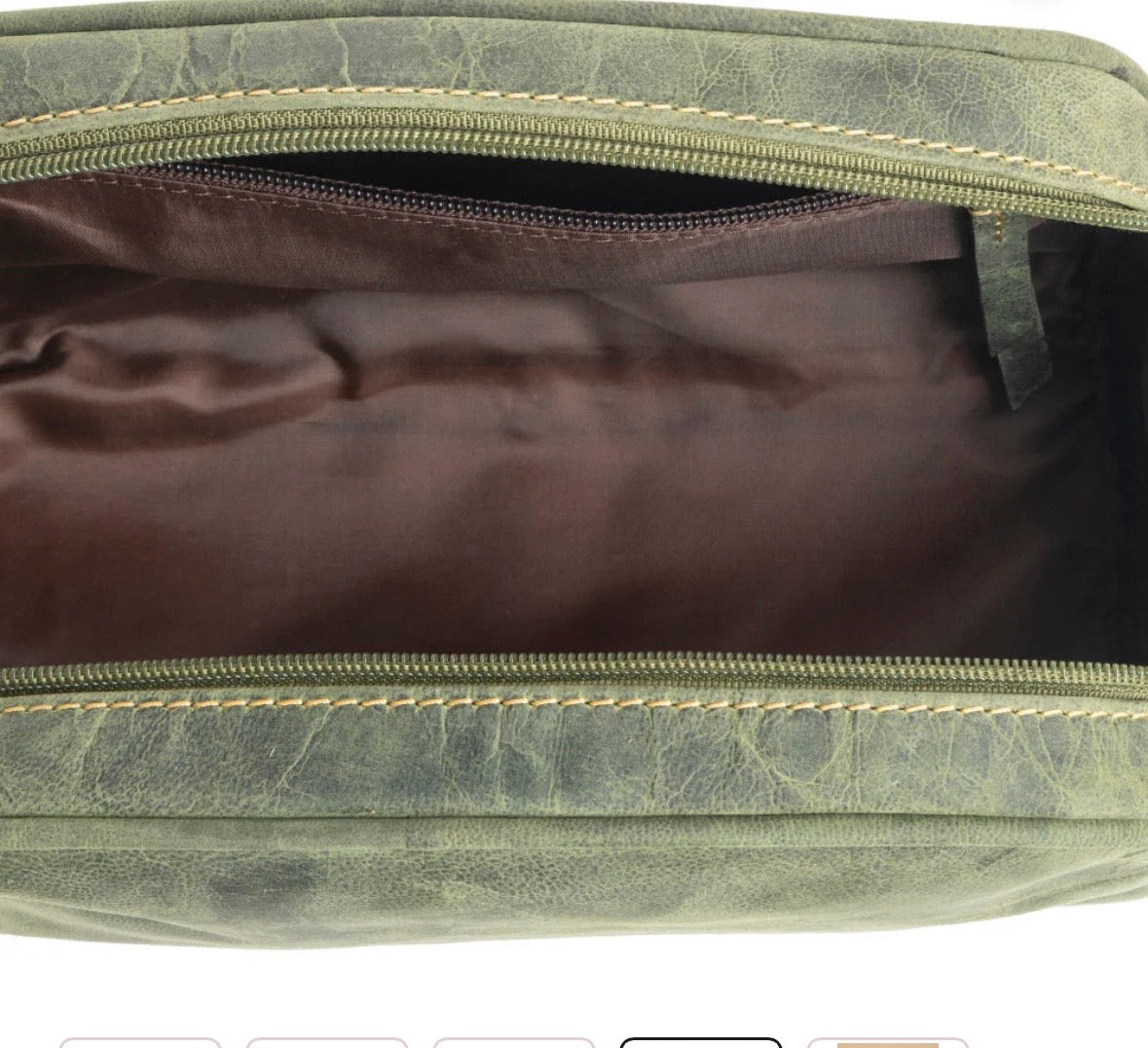 Myra Eagle Talon Toiletries Bag Verdent Smoke