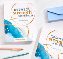 Load image into Gallery viewer, 100 Days of Strength in Any Struggle: A Devotional Journal
