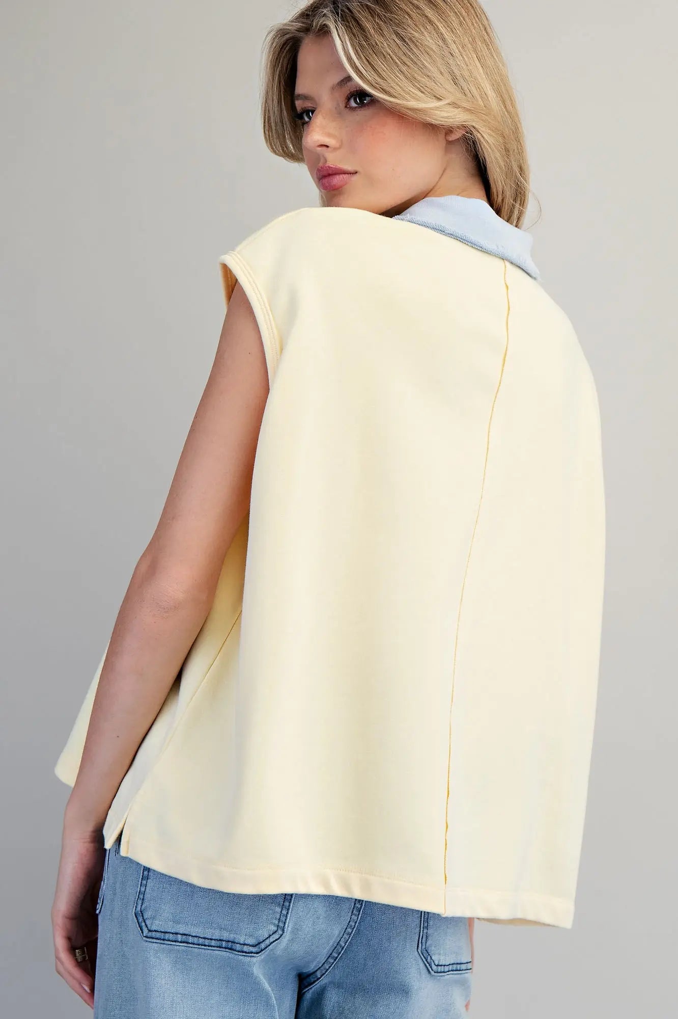 Butter Sky Sleeveless Top
