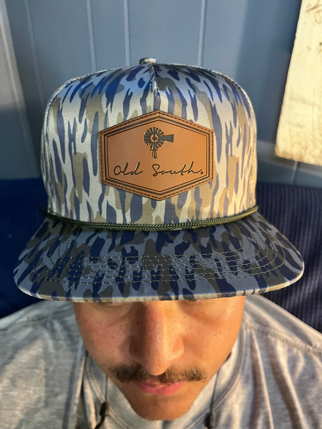 Signature Leather Patch Osland Camo Hat