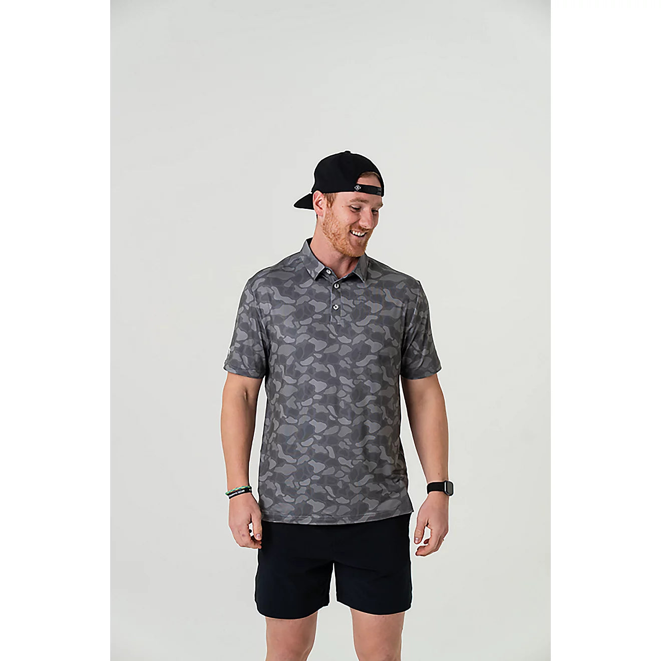Performance Polo Stone Camo