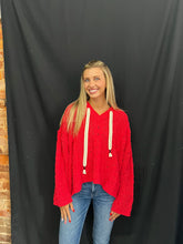 Load image into Gallery viewer, Cherry Red Sweatshirt
