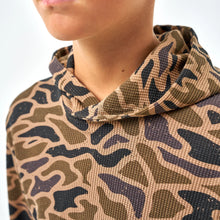 Load image into Gallery viewer, Youth Thermal Hoodie-Gauge Camo
