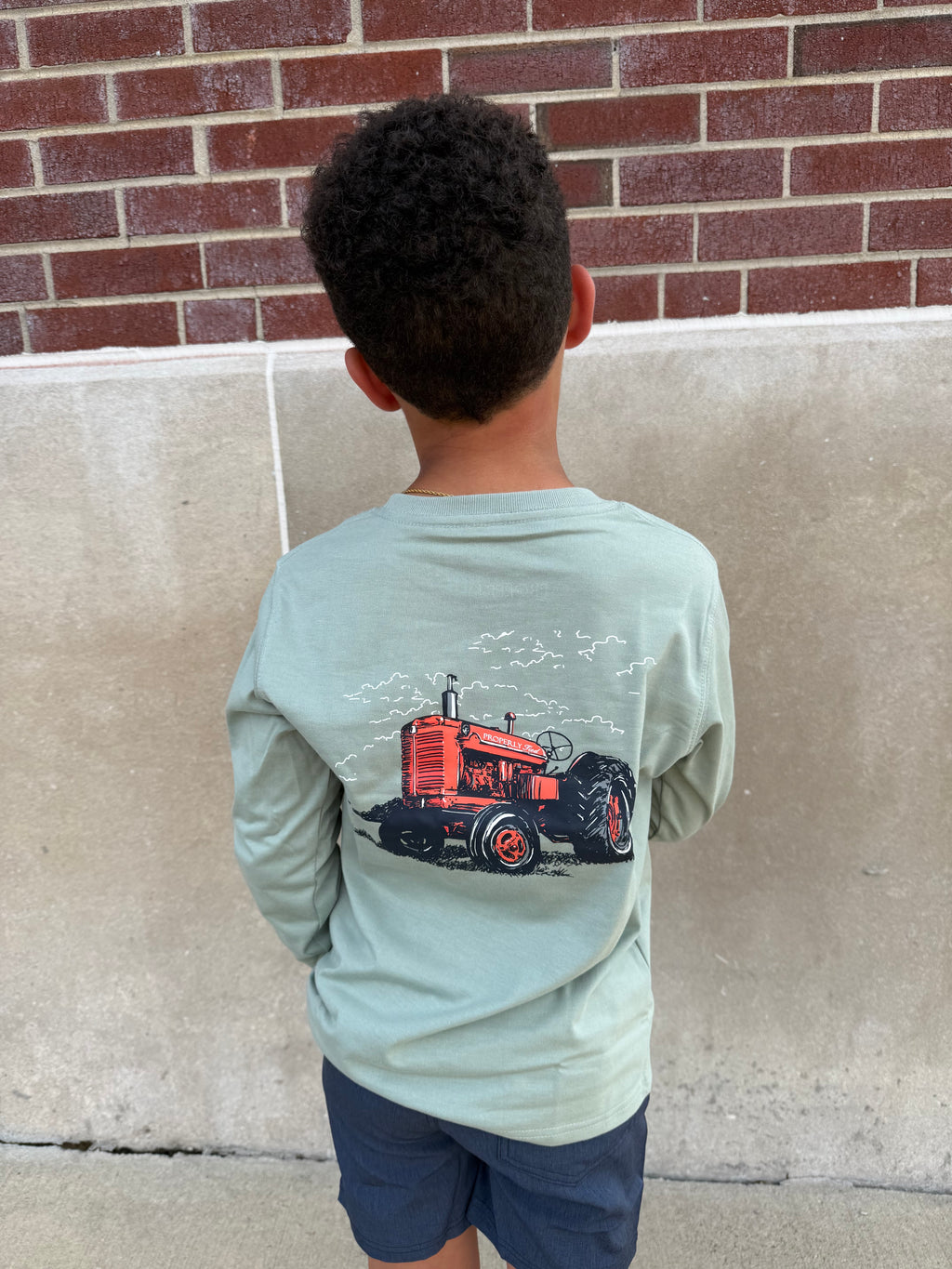 Boys Tractor Tee Shirt