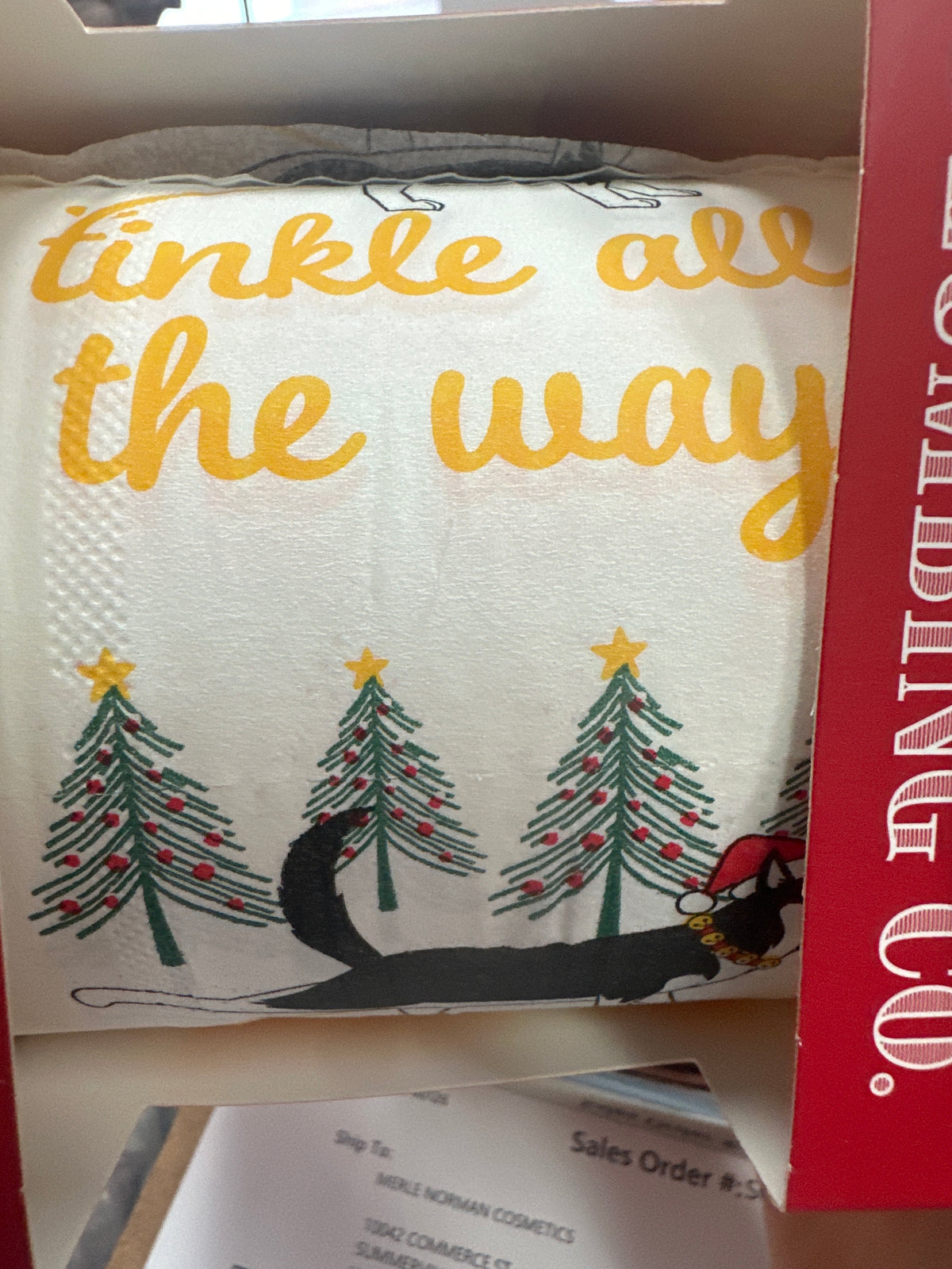 Holiday Toilet Paper