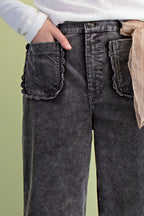 Ash Washed Corduroy Pant