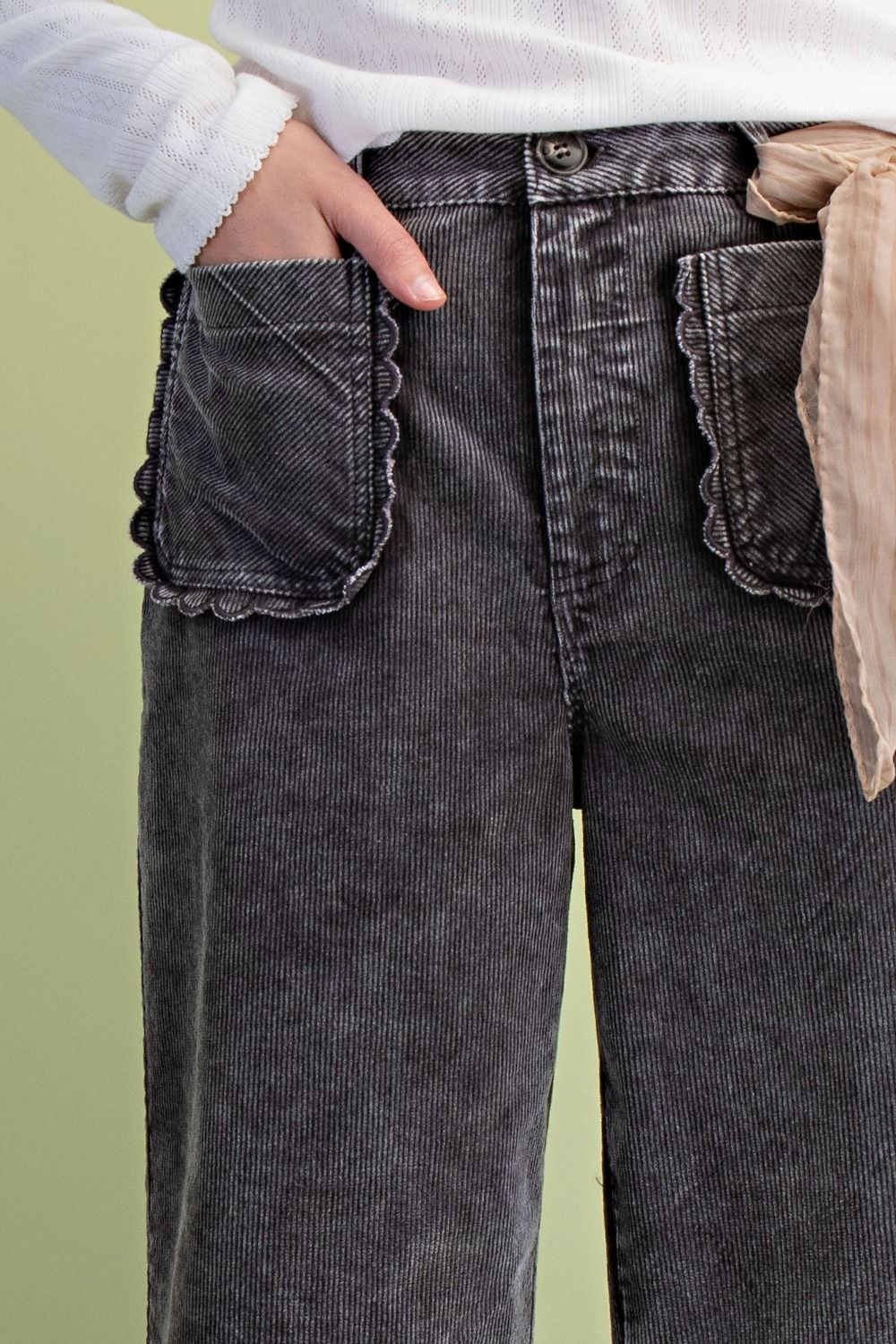 Ash Washed Corduroy Pant