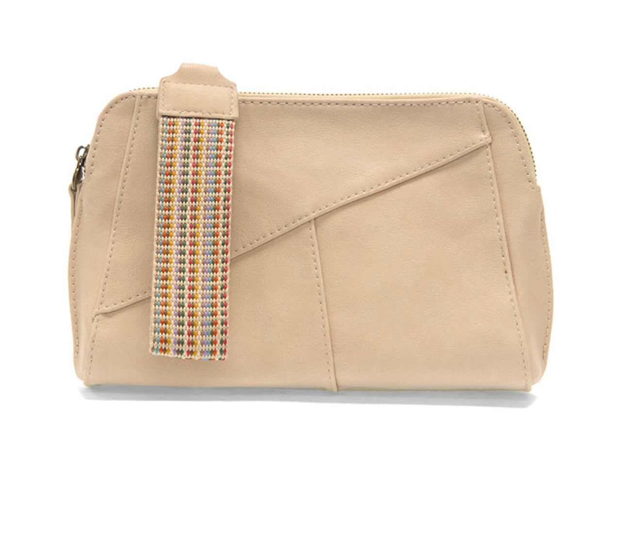 Gigi Crossbody with Woven Wristlet Strap
