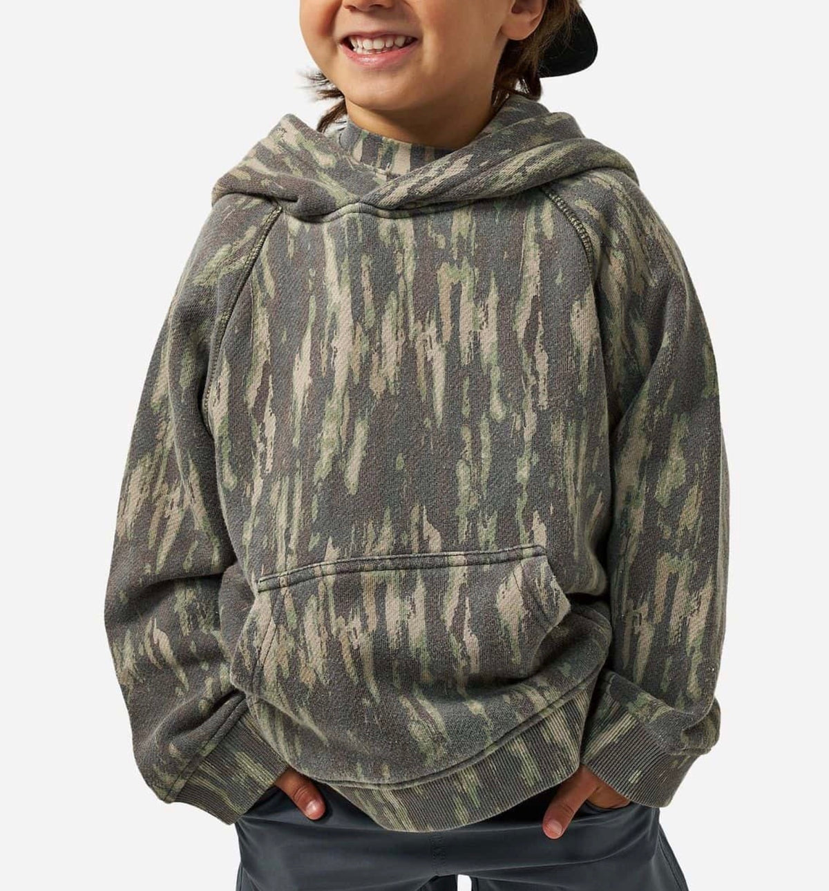 Youth Vintage Washed Hoodie -  Midland Camo