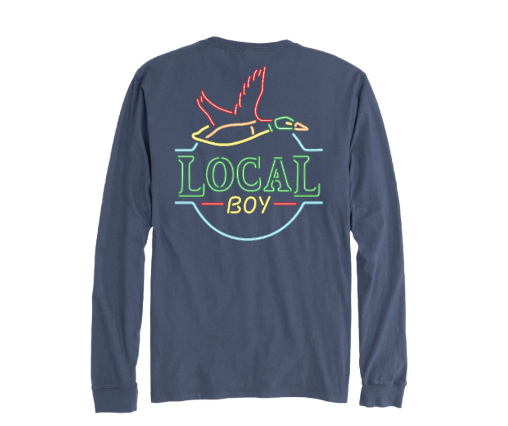 Neon Duck Latte LS Tee