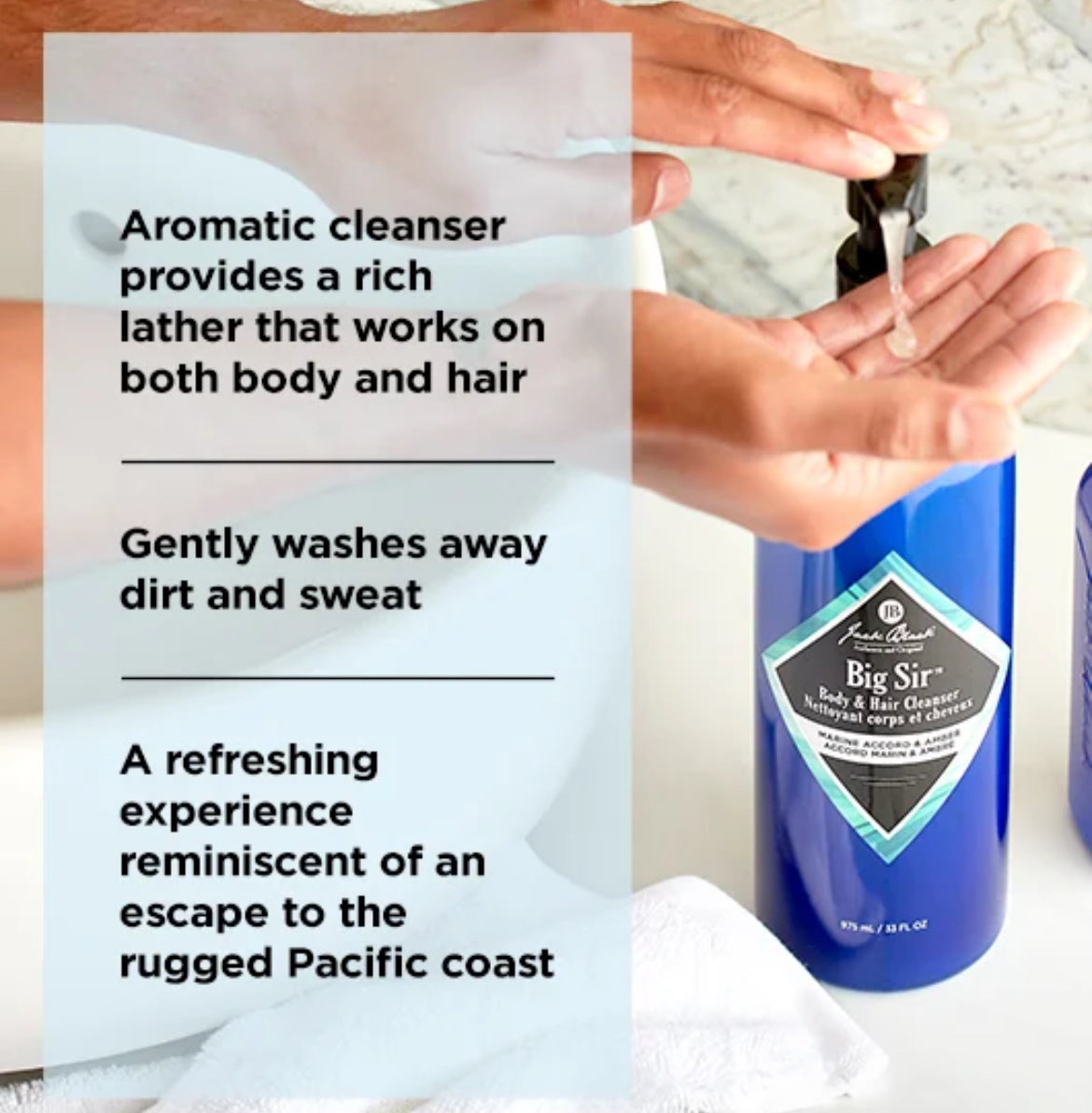 Big Sir™ Body & Hair Cleanser- 10 oz