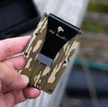 Aluminum Slim Wallet- Woods Camo