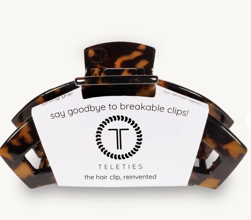 Open Tortoise Large Hair Clip