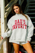 Dad/Mom Favorite Reversible MockNeck