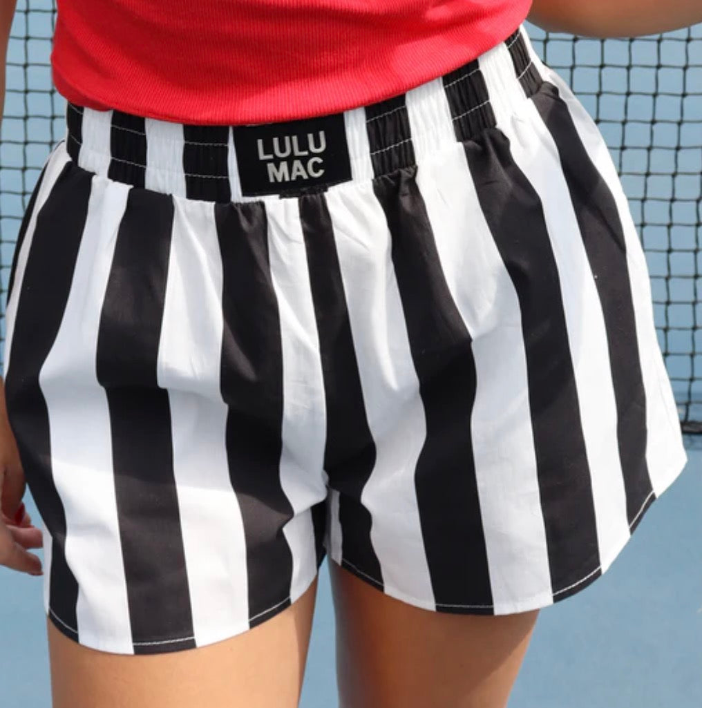 Black Darby Boxer Shorts