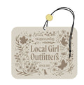Local Girl Marsh Flowers Air Freshener (Forest)