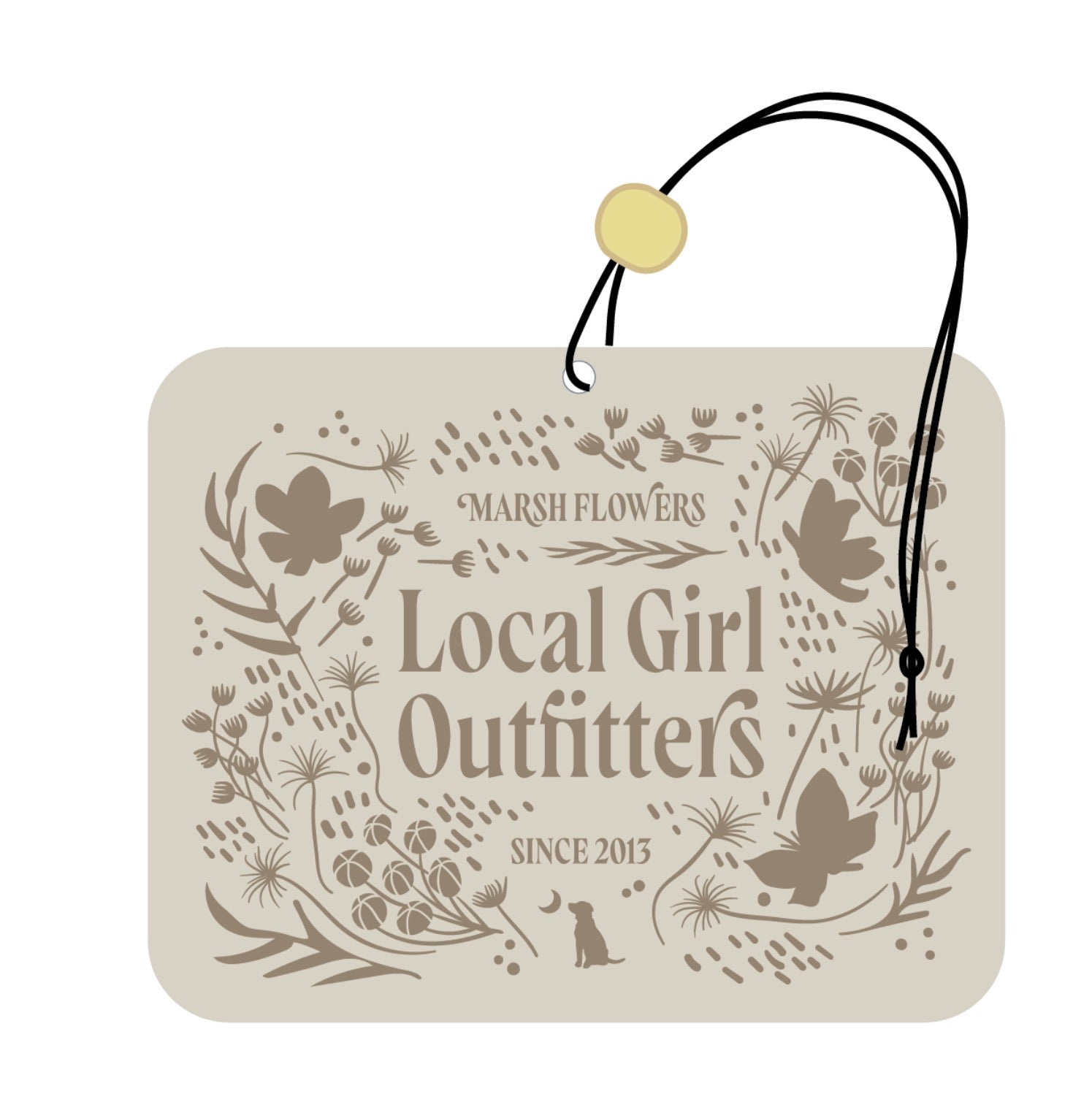 Local Girl Marsh Flowers Air Freshener (Forest)