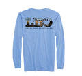 LBO Marsh Scene LS Tee - Denim
