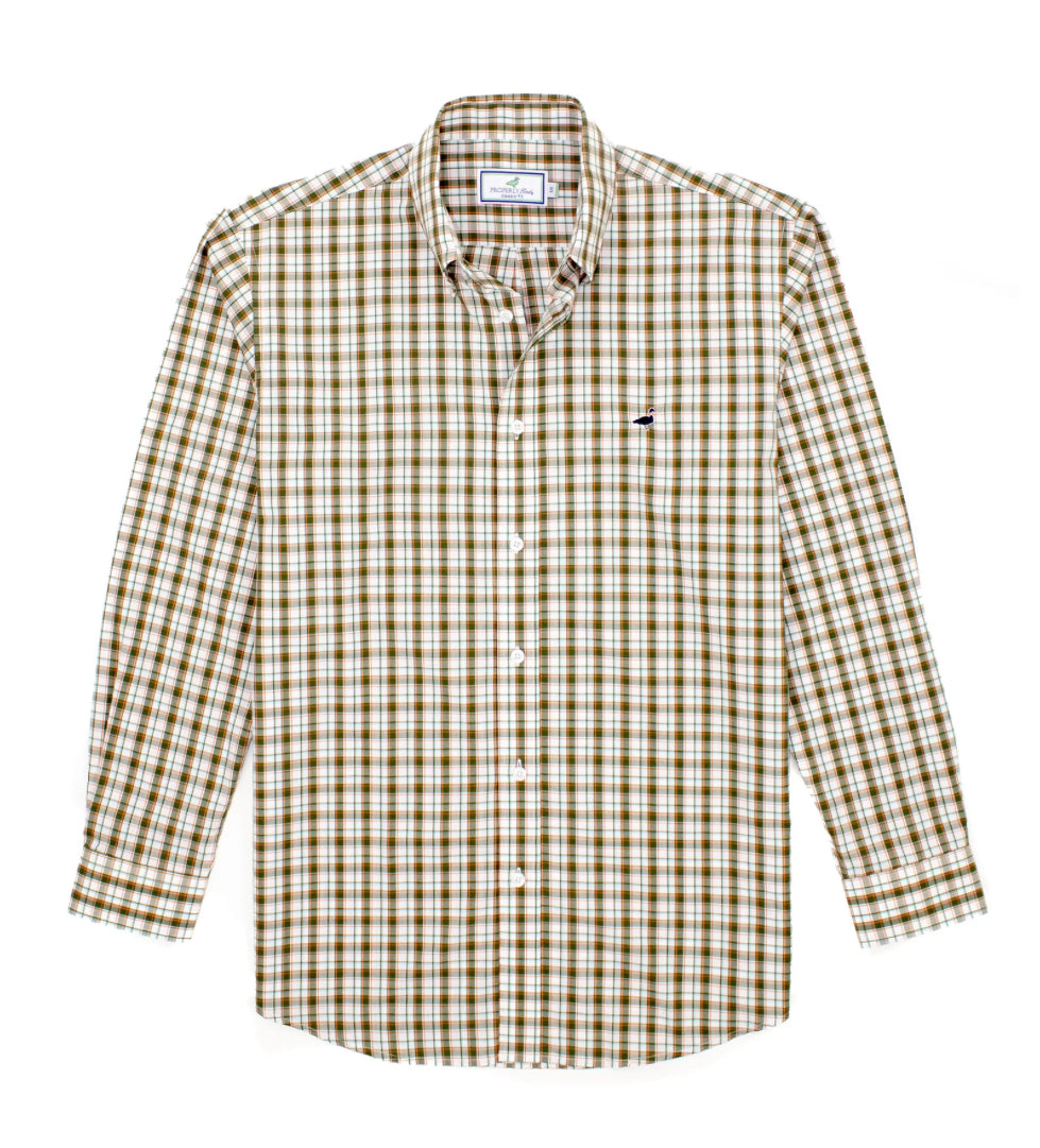 Seasonal Sportshirt Olive Grove