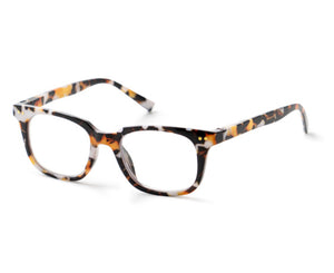 Black-brown spotted optical glasses