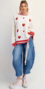 Strawberry Cream Sweatshirt