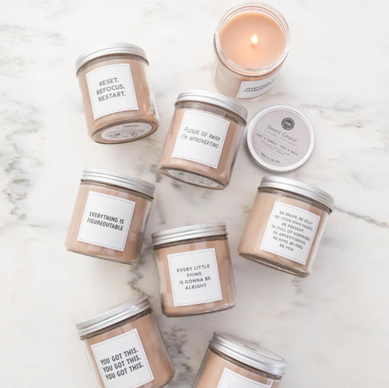 Sweet Grace Candle Collection #053