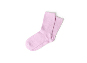 Pink- You had me at aloe socks