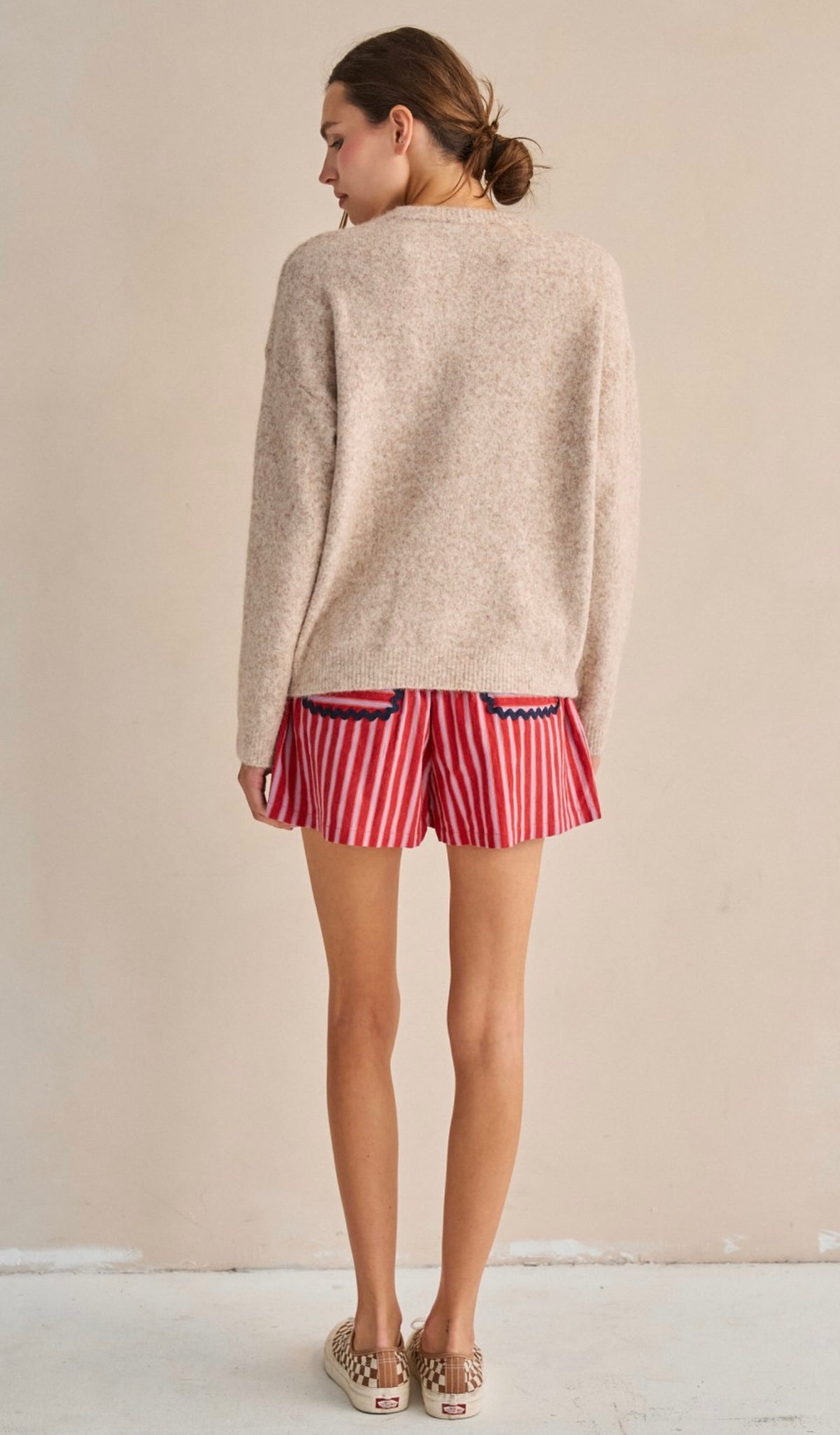Parisian Dog Graphic Sweater
