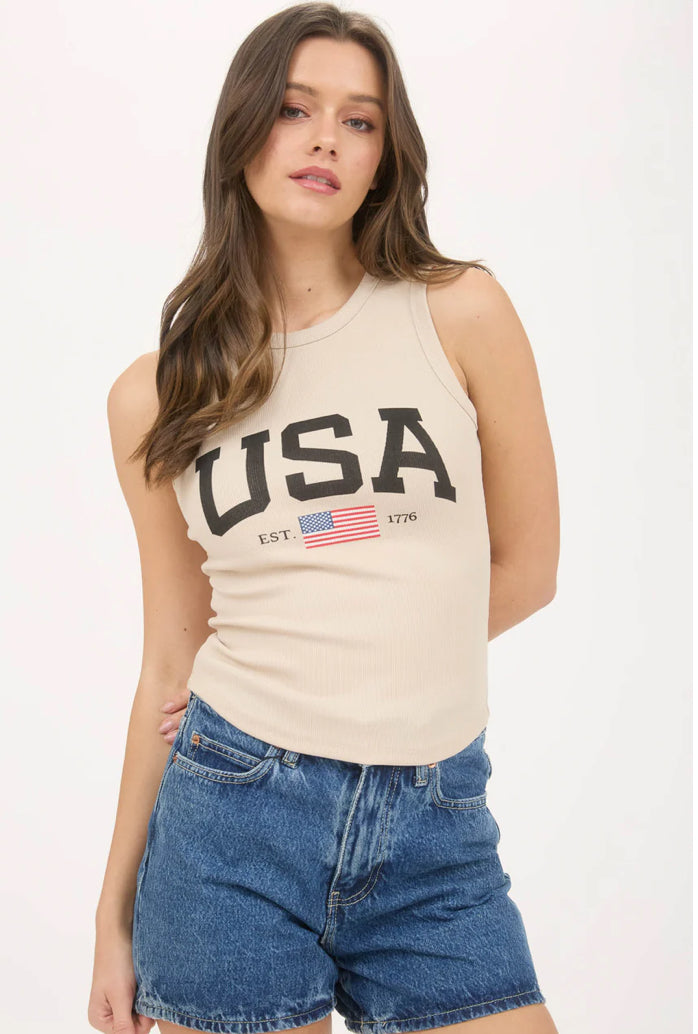 USA Khaki Tank