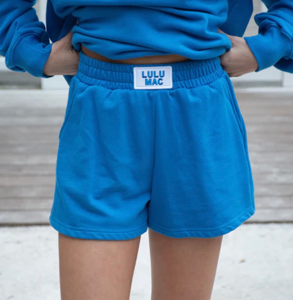 Terry Cloth Shorts - Bright Blue