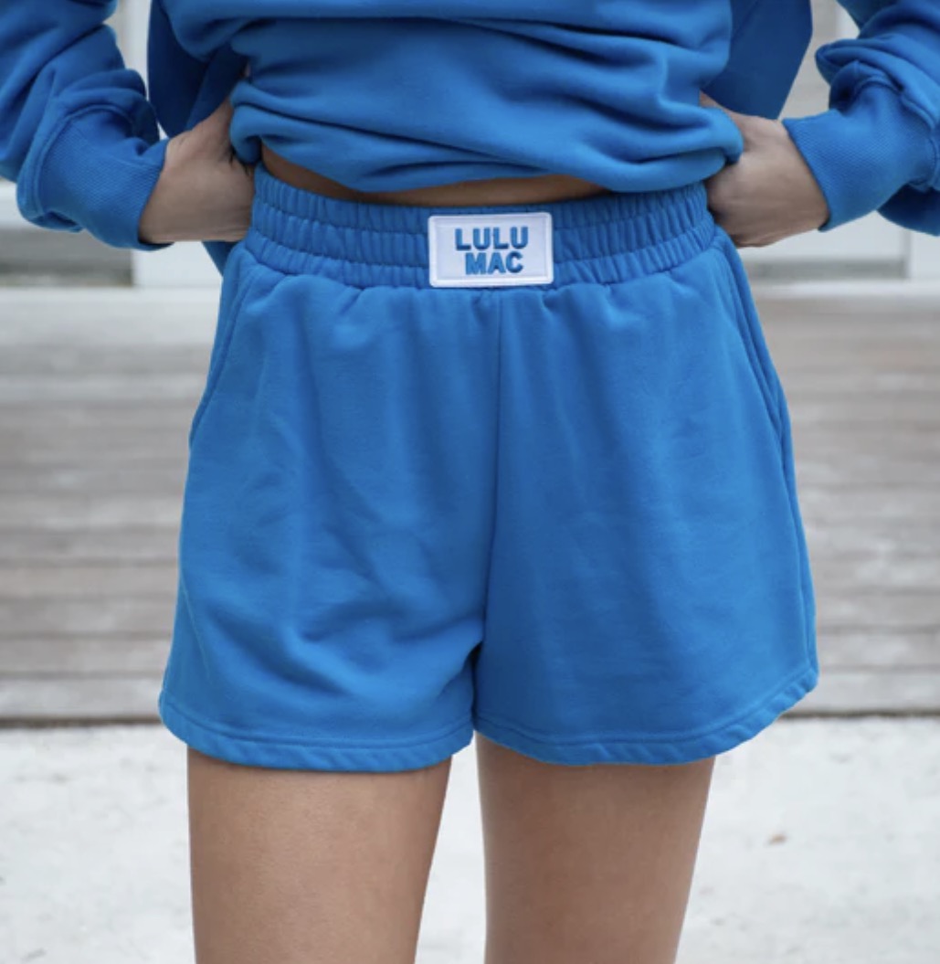 Terry Cloth Shorts - Bright Blue