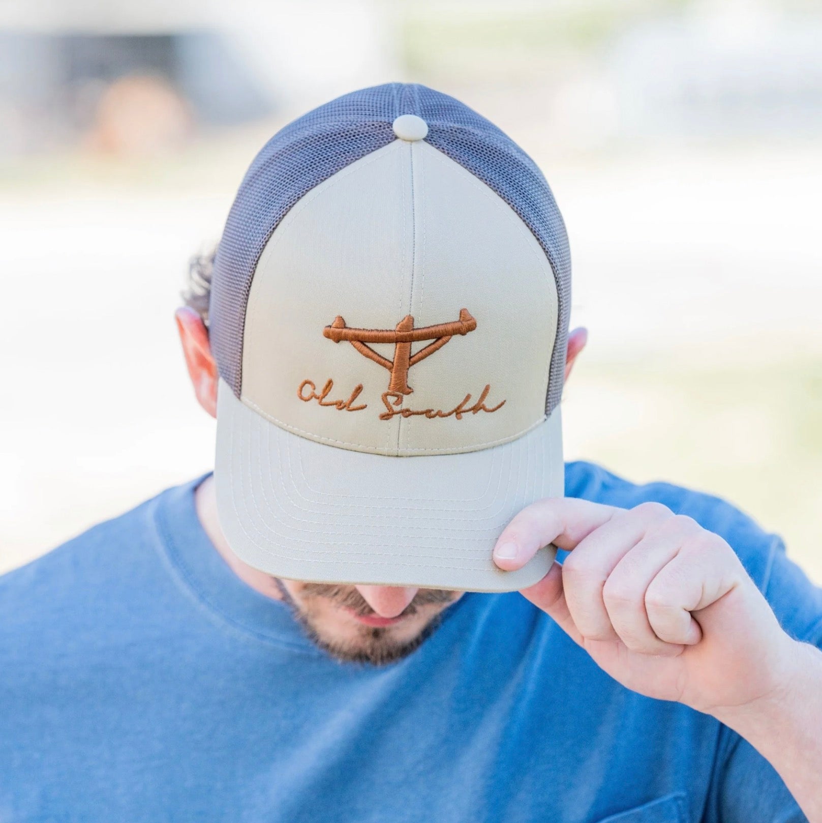 Lineman Pole Trucker Hat