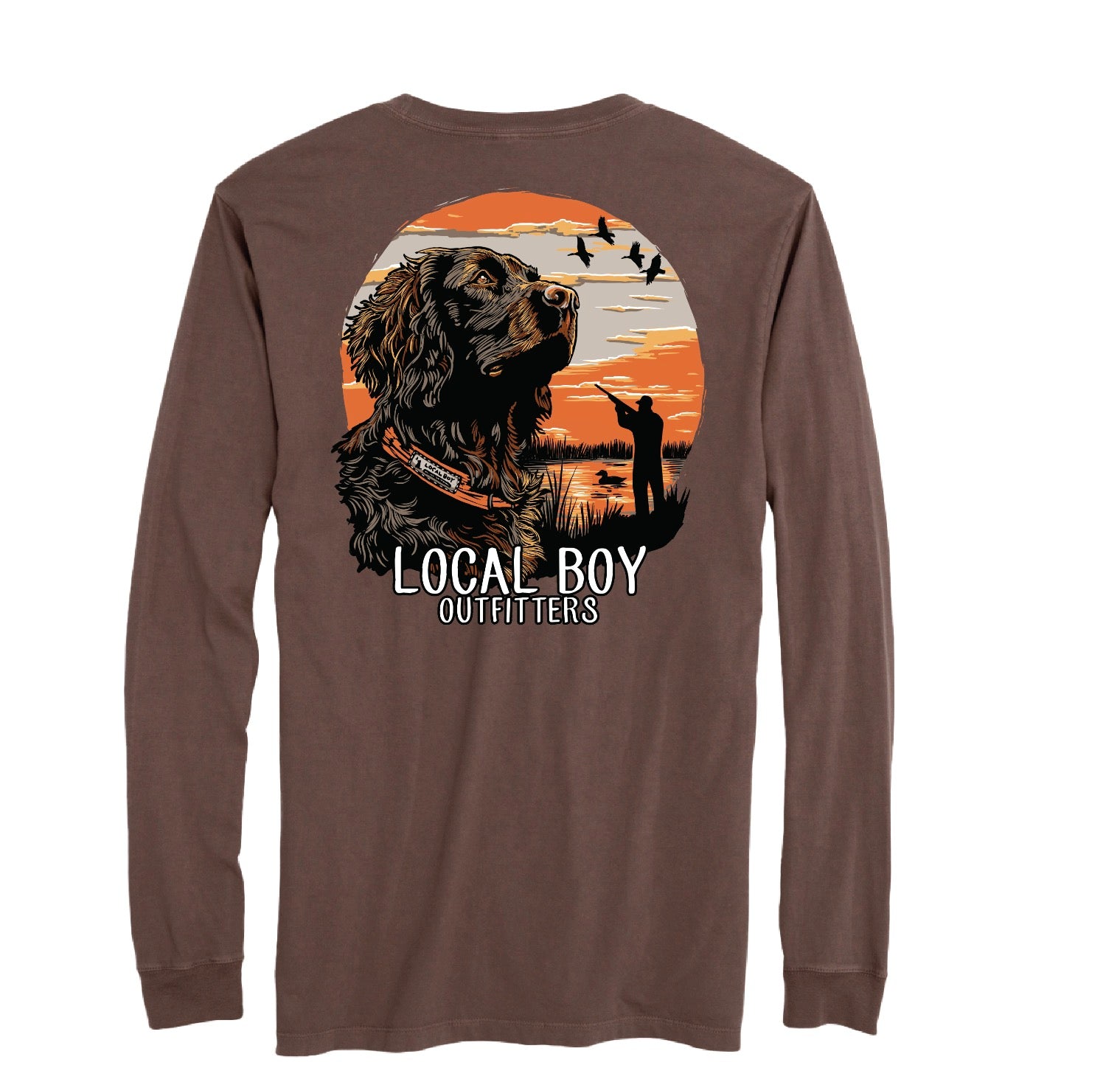 Boykin Dream LS Tee - Espresso