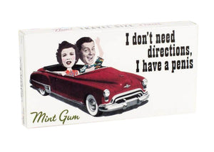I Don’t Need Directions Mint Gum