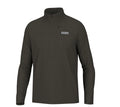 Waffle Half Zip - Deep Mocha