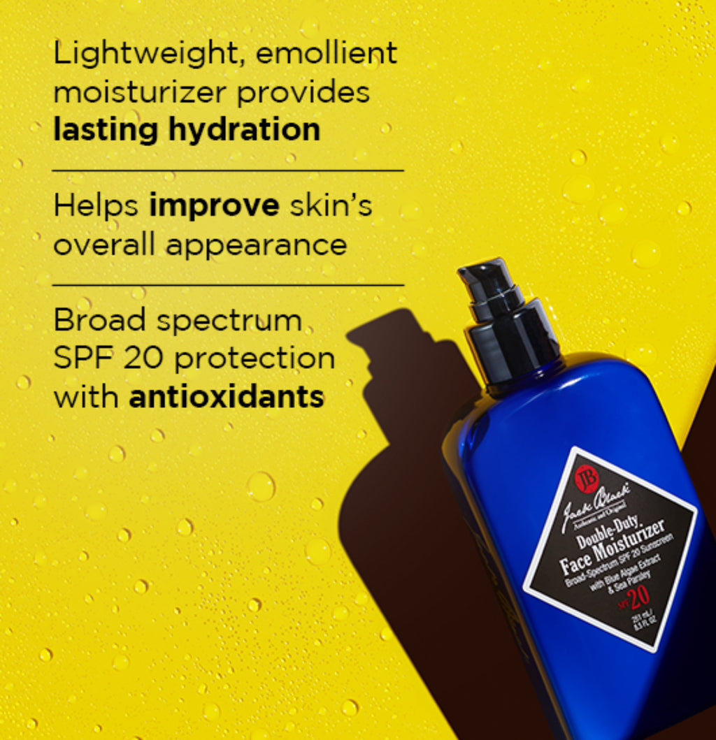 Double Duty Face Moisturizer, SPF 20- 3.3 oz