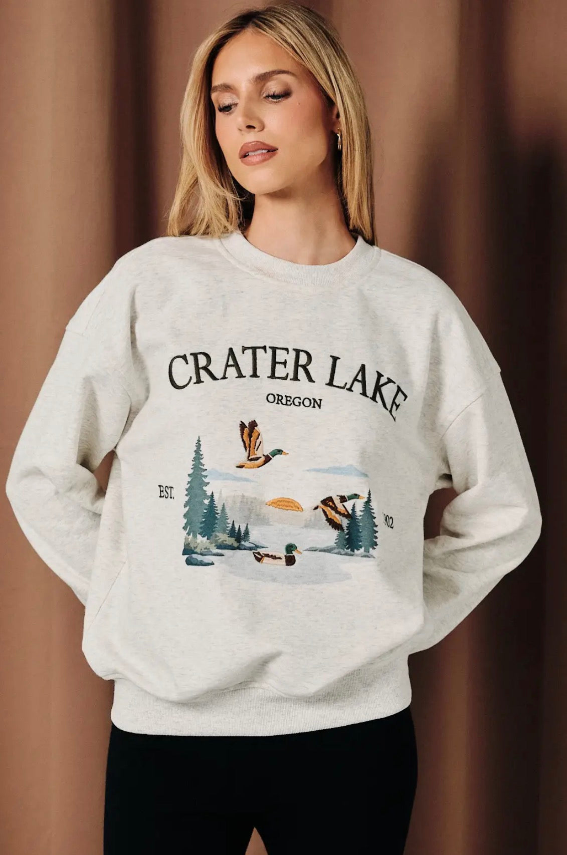 Crater Lake Graphic Sweatshirt