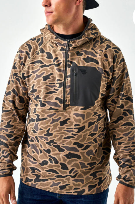 Gauge Camo Quarter Zip Blazer
