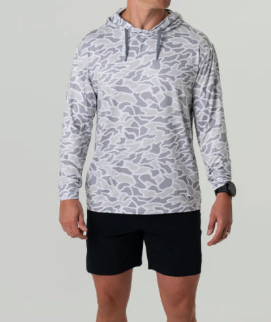 Performance Hoodie - White Camo