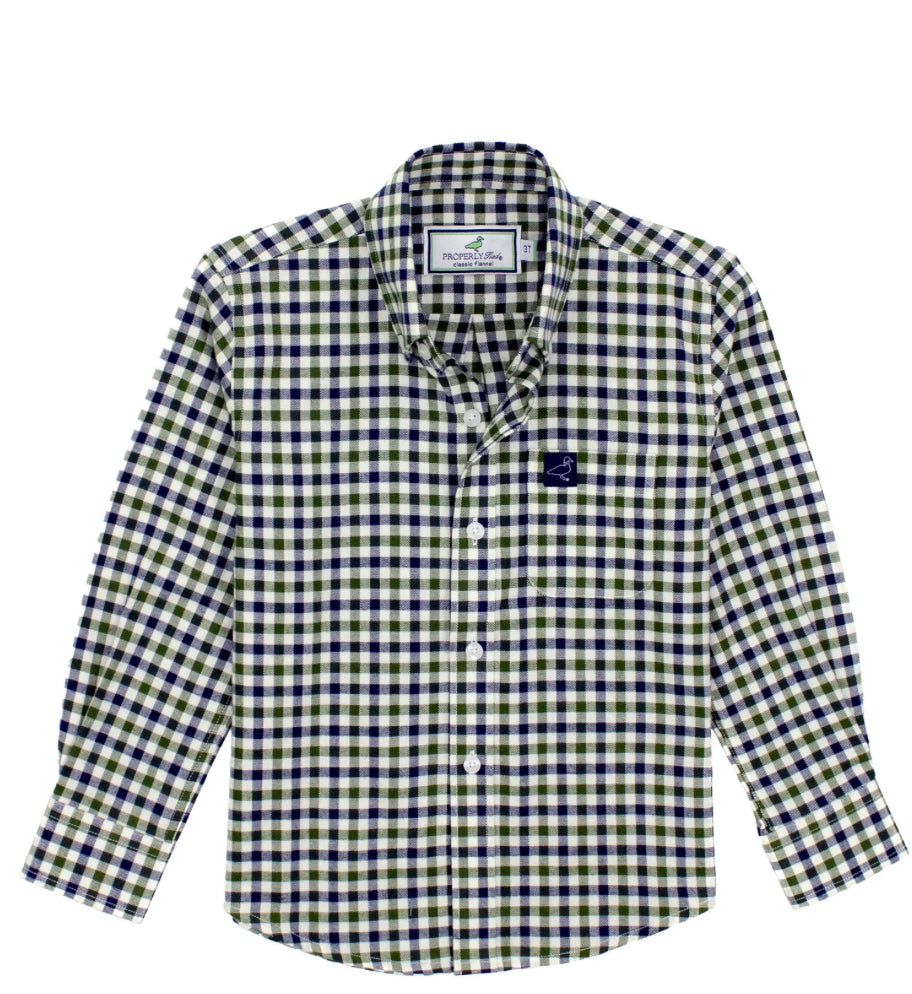 Boys Classic Flannel Tahoe